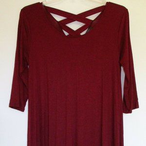 MOTHER BEE APPAREL LONG TUNIC TOP/DRESS SIZE XL